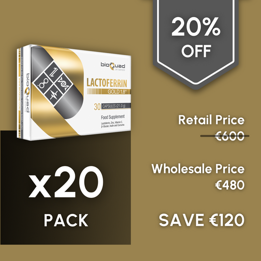 Lactoferrin Gold 1.8® - Wholesale Packs